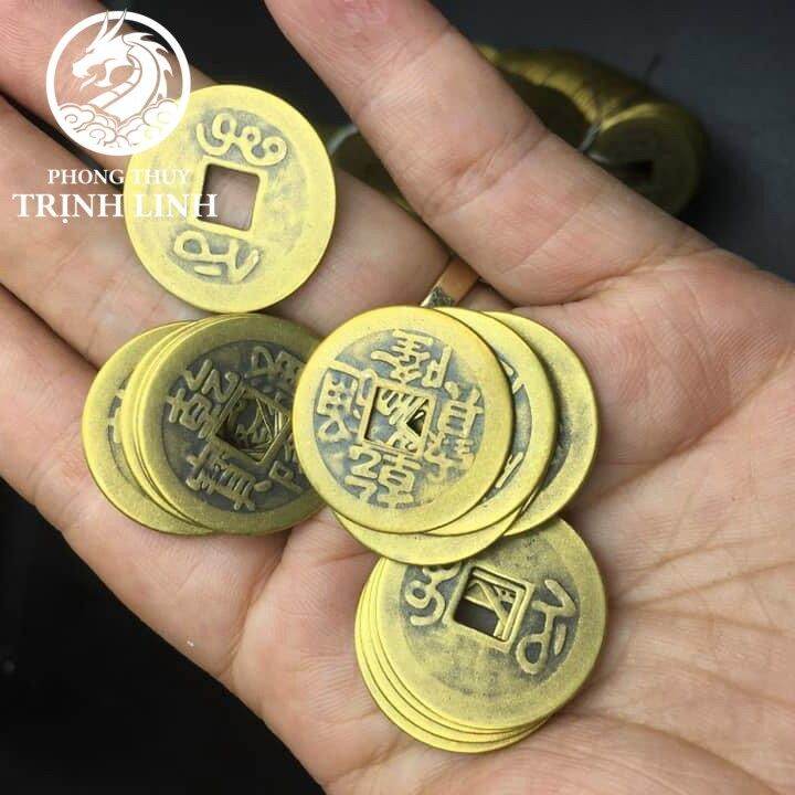 BỘ 03 ĐỒNG XU TAM TÀI MAY MẮN