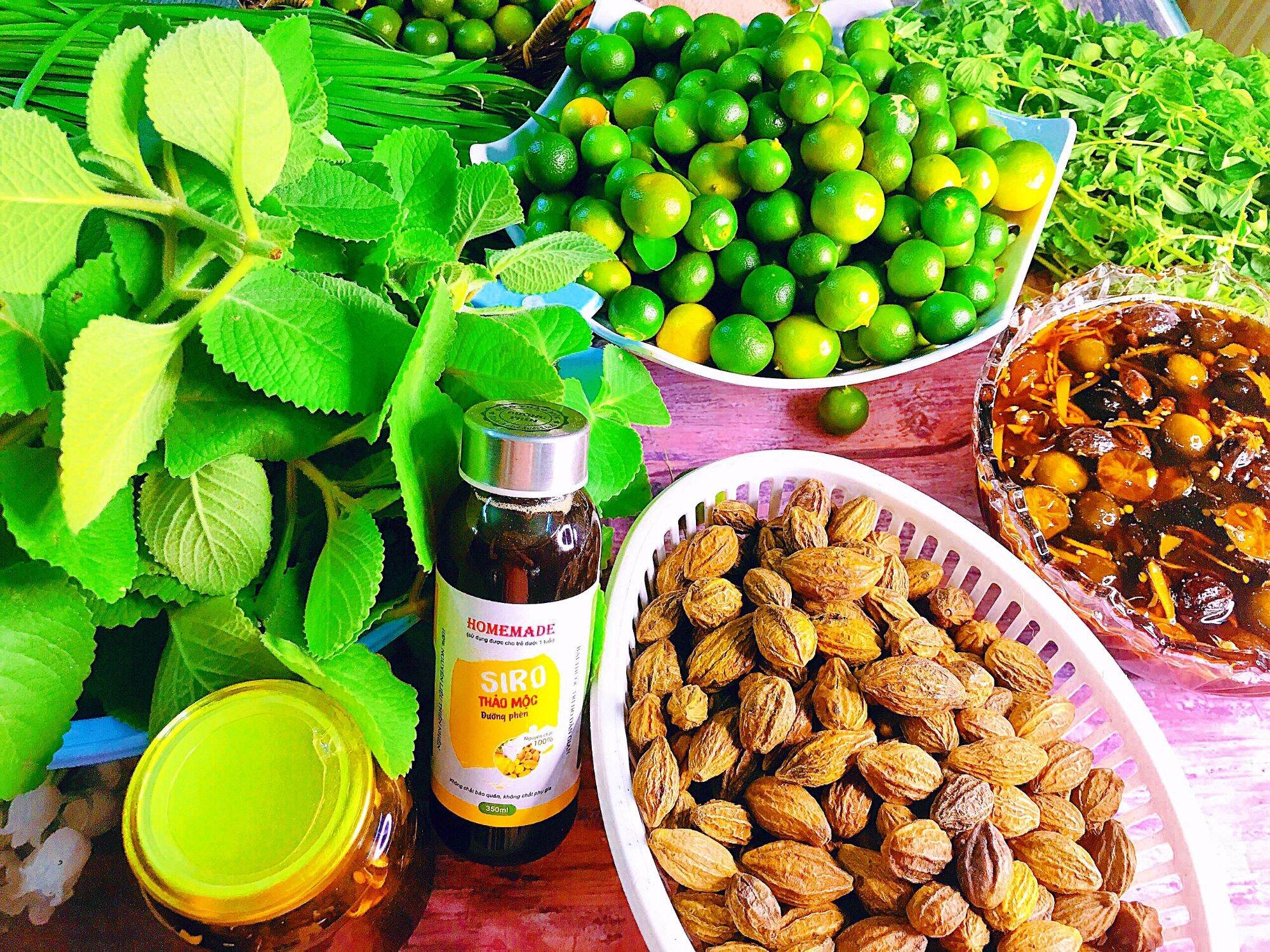 Siro ho thảo mộc home made hũ lớn 500ml