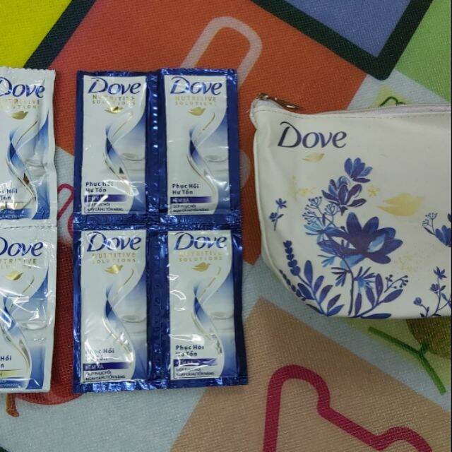 100 Gói Dầu Gội Dầu Xả Dove