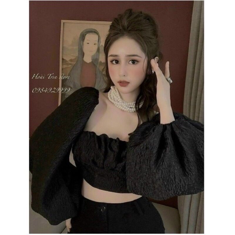 ÁO KIỂU KÈM MUD NGỰC SIÊU XINH M5