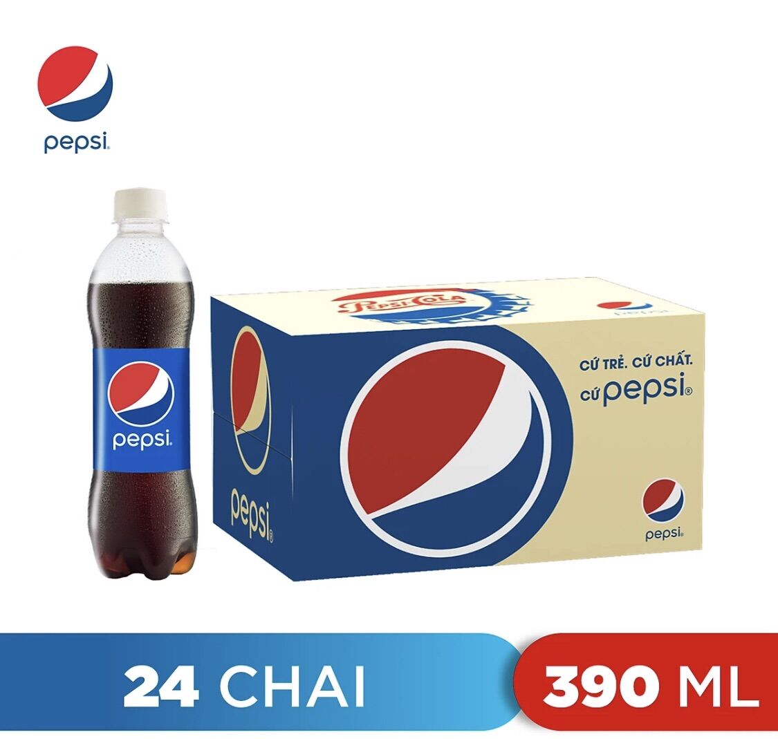 Pepsi 24 lon/Thùng 320ml Chang's Food