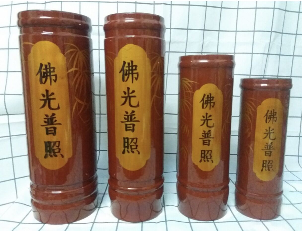 Ống đựng nhang gỗ nhỏ