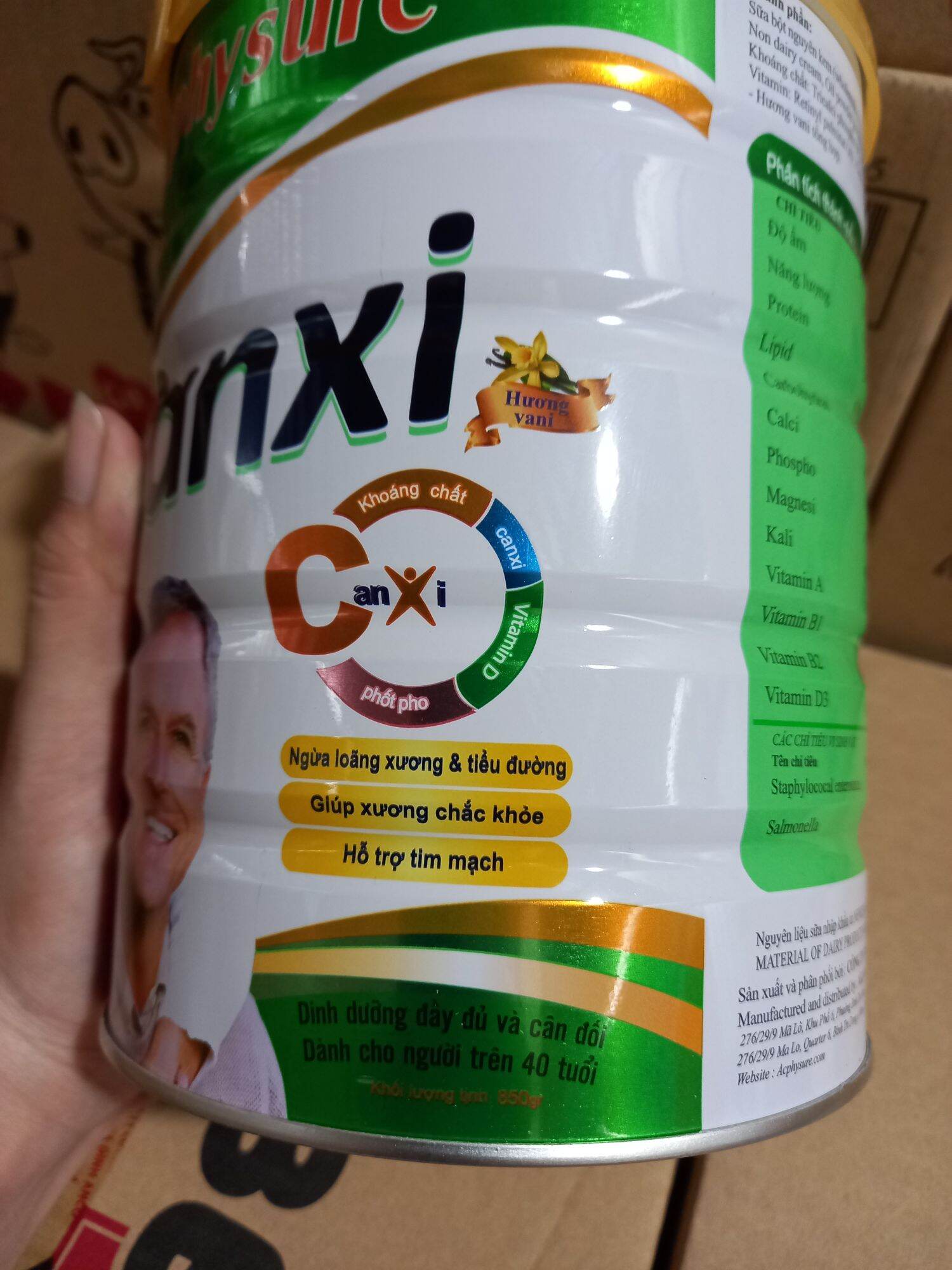 Acphysure CANXI LON 900G