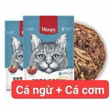 Pate Wanpy đủ vị cho mèo mọi lứa tuổi gói 80g