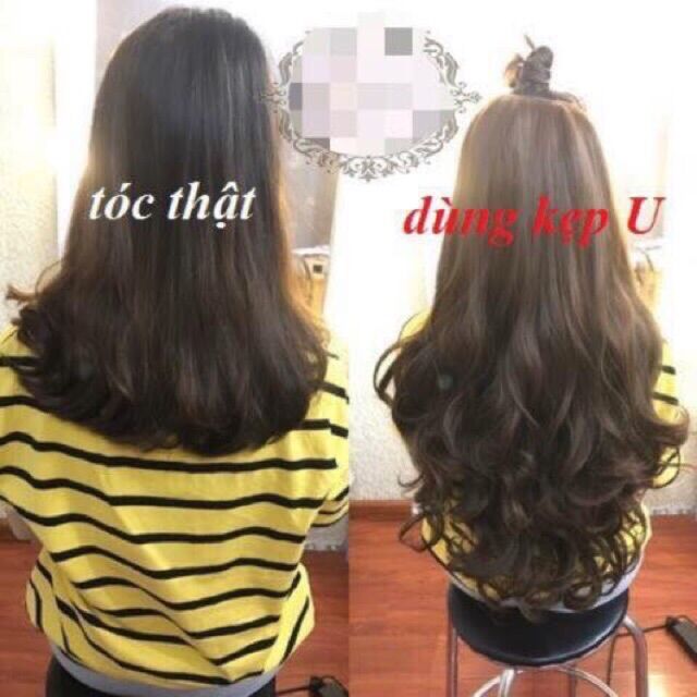Tóc Xoăn Giả Nữ Phong Cách Hàn Quốc