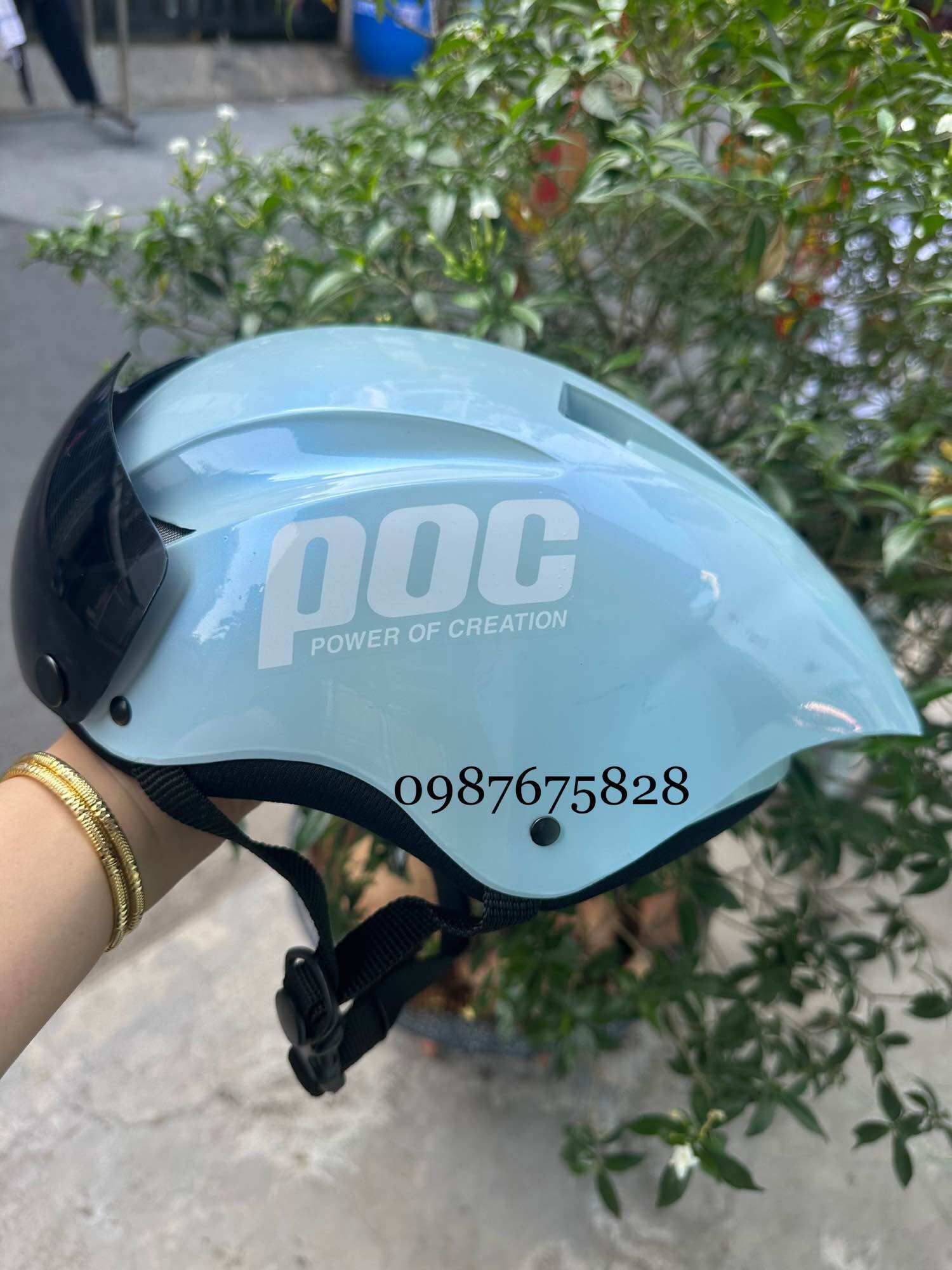Nón bảo hiểm 1/2 be kính