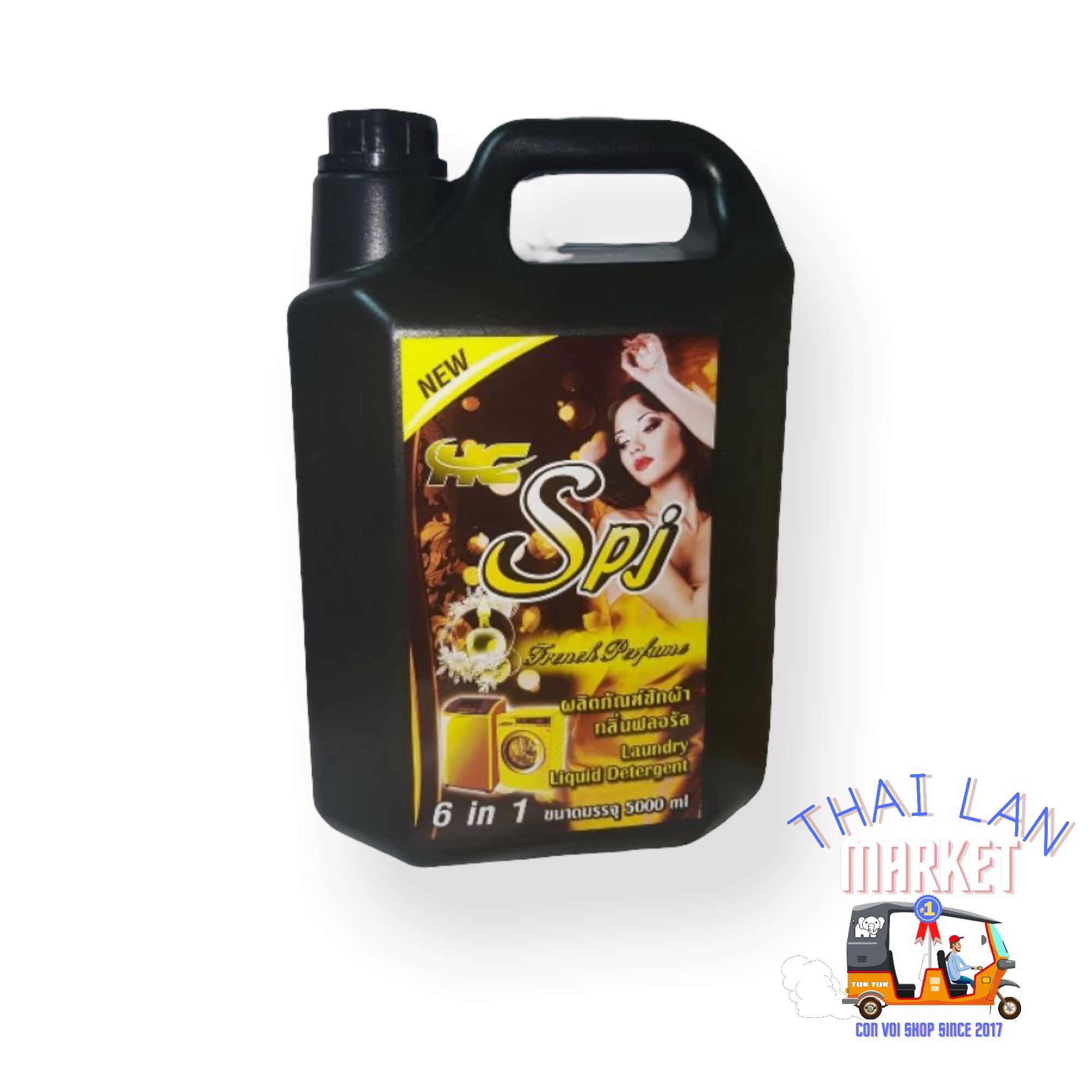 Nước giặt hc spj đậm đặc 6 in 1-5000ml- thái lan