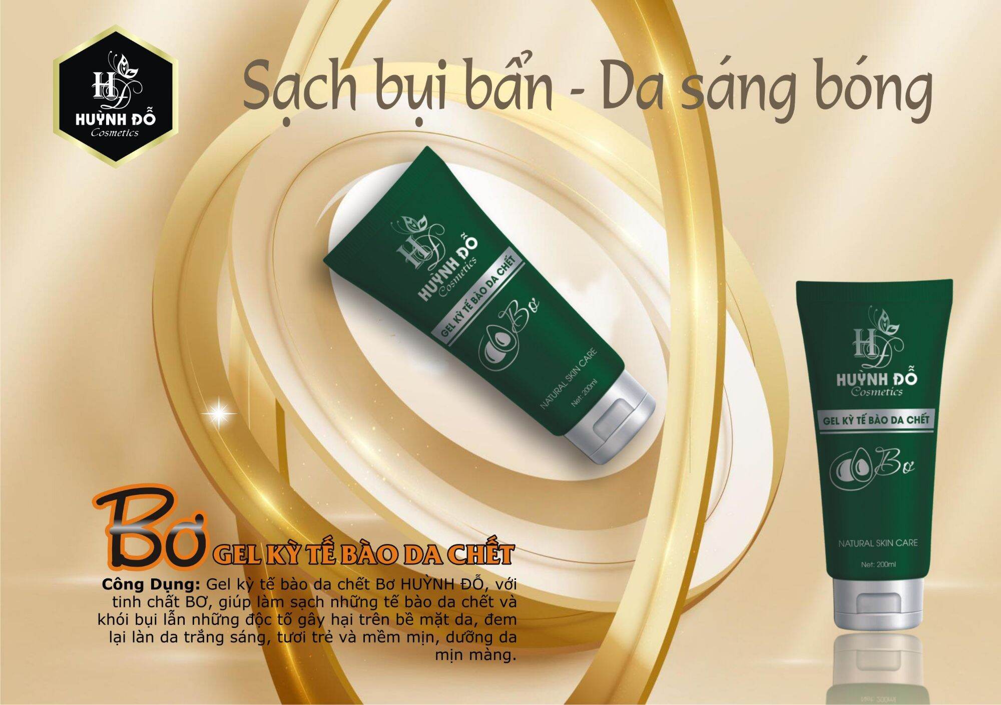 Gel kỳ tế bào bơ huỳnh đỗ