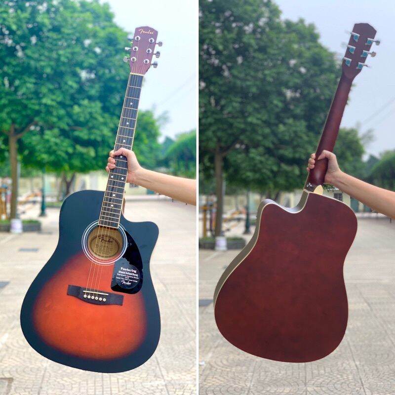 Đàn guitar acoustic Yamaha F3000 gỗ Mahogany full phụ kiện