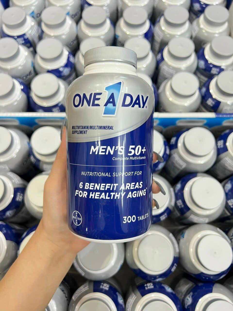 HSD 01 2025 Vitamin Tổng Hợp Cho Nam Trên 50 Tuổi One A Day Men S 50+