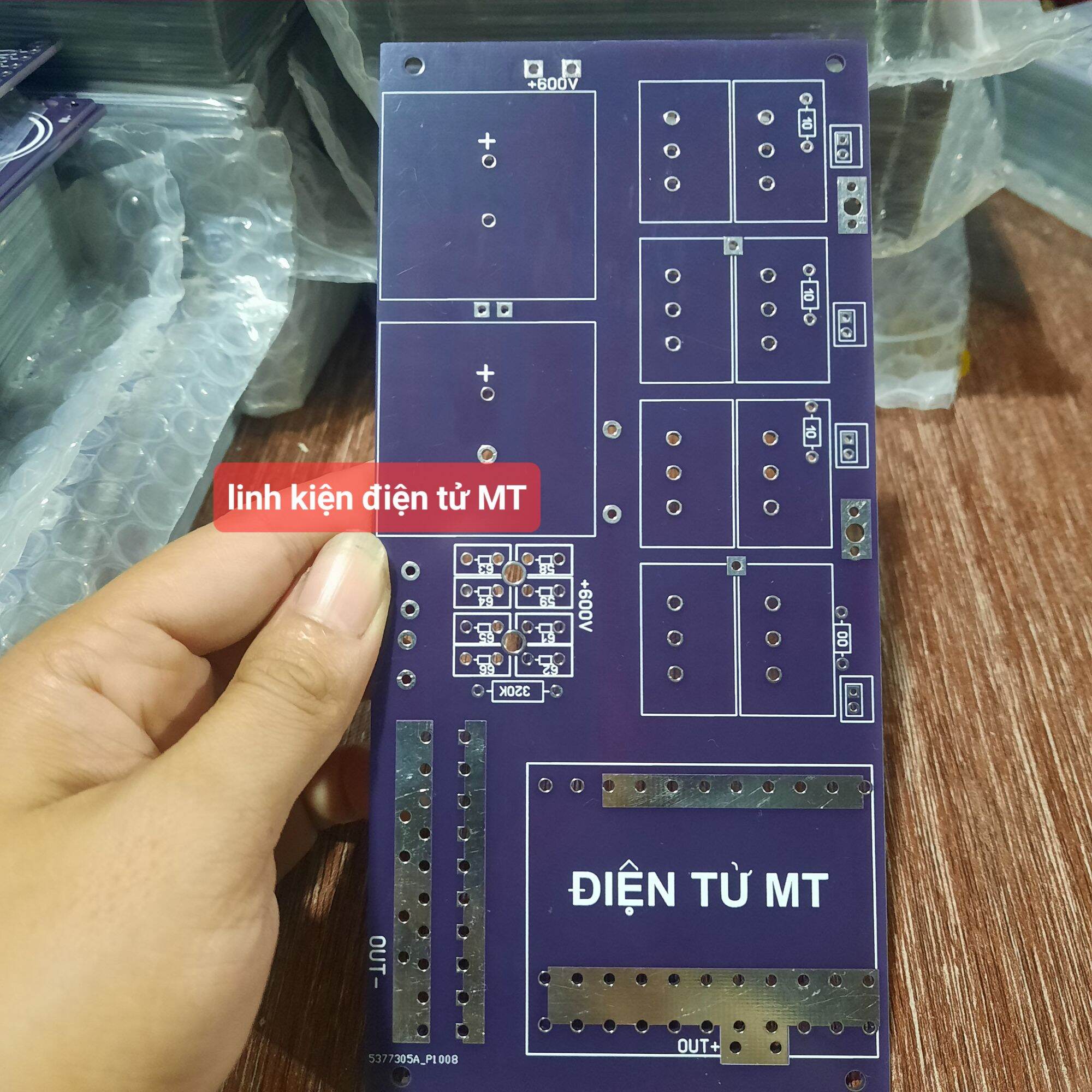 Bo mạch công suất cầu H áp cao