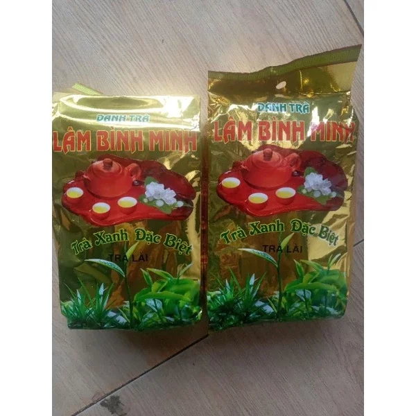 1 gói trà lâm bình minh vàng đậm