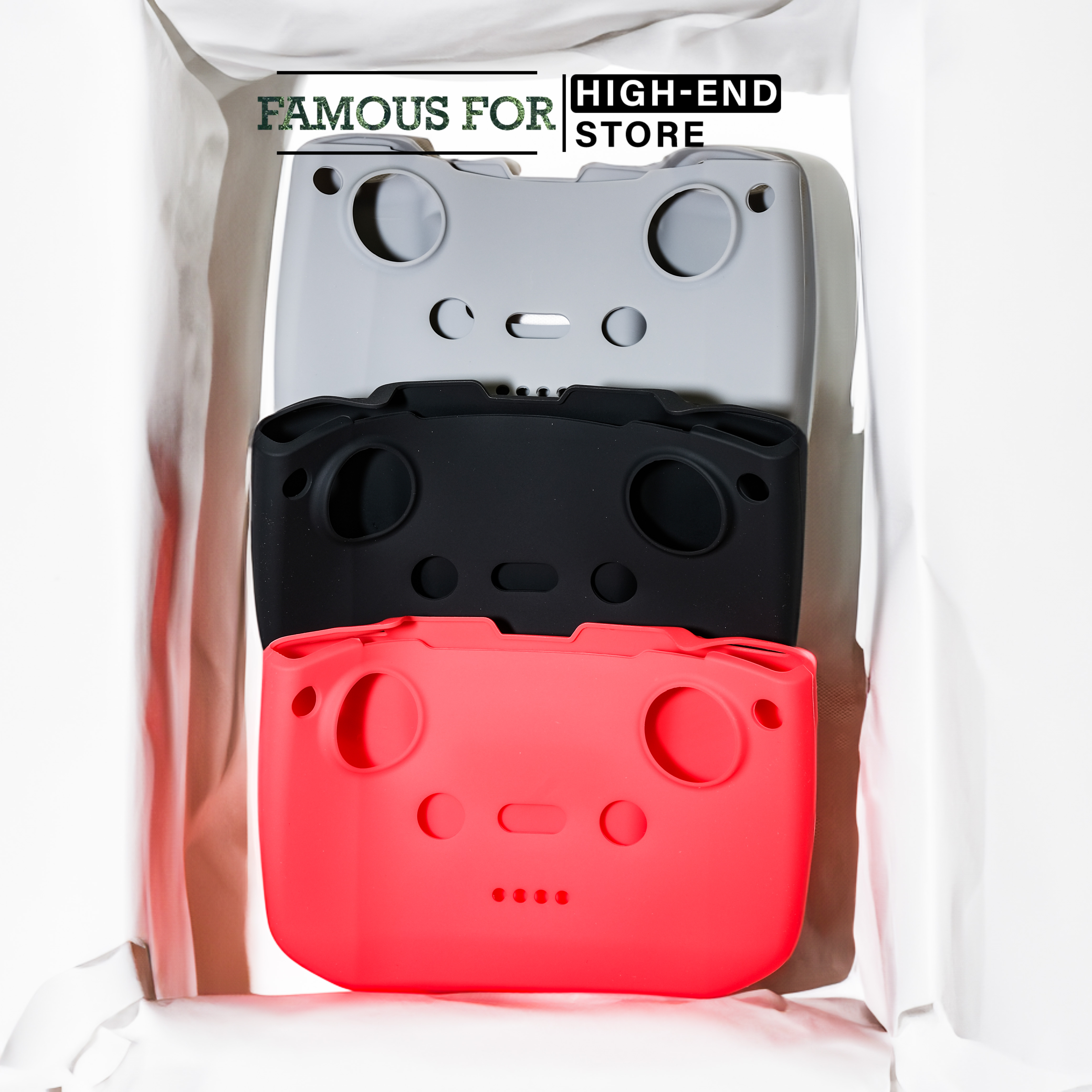 Ốp silicon bảo vệ chống bụi cho remote RC-N1 DJI Mavic 3/Air 2/2S/Mini 2 chính hãng BRDRC