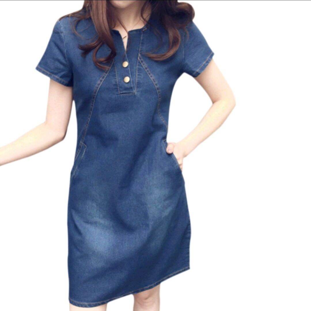 Đầm Jean Big size