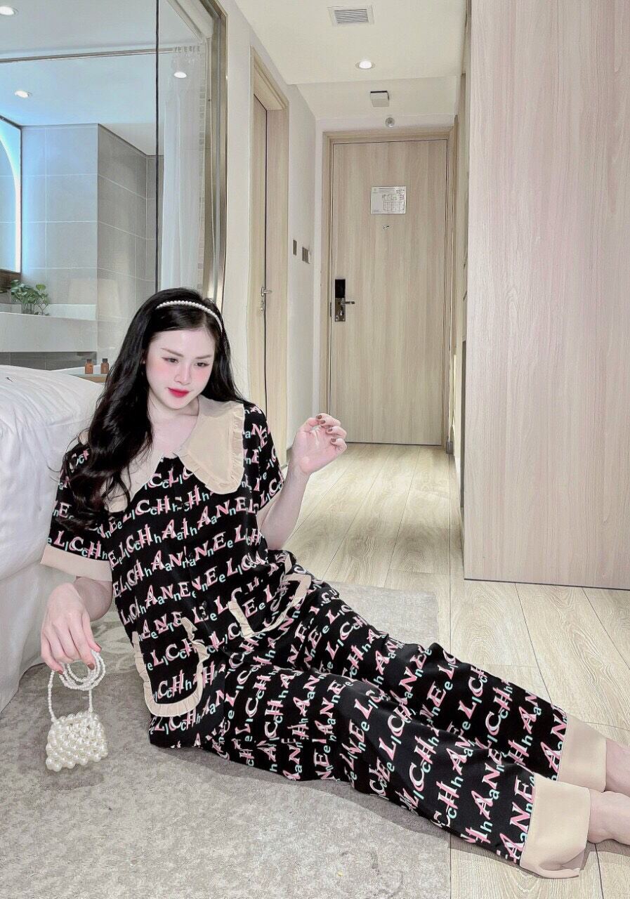 Freesize dưới 58kg - PIJAMA LỤA MANGO CD 2 TÚI ÁO - 2 TÚI QUẦN  MẪU XINH