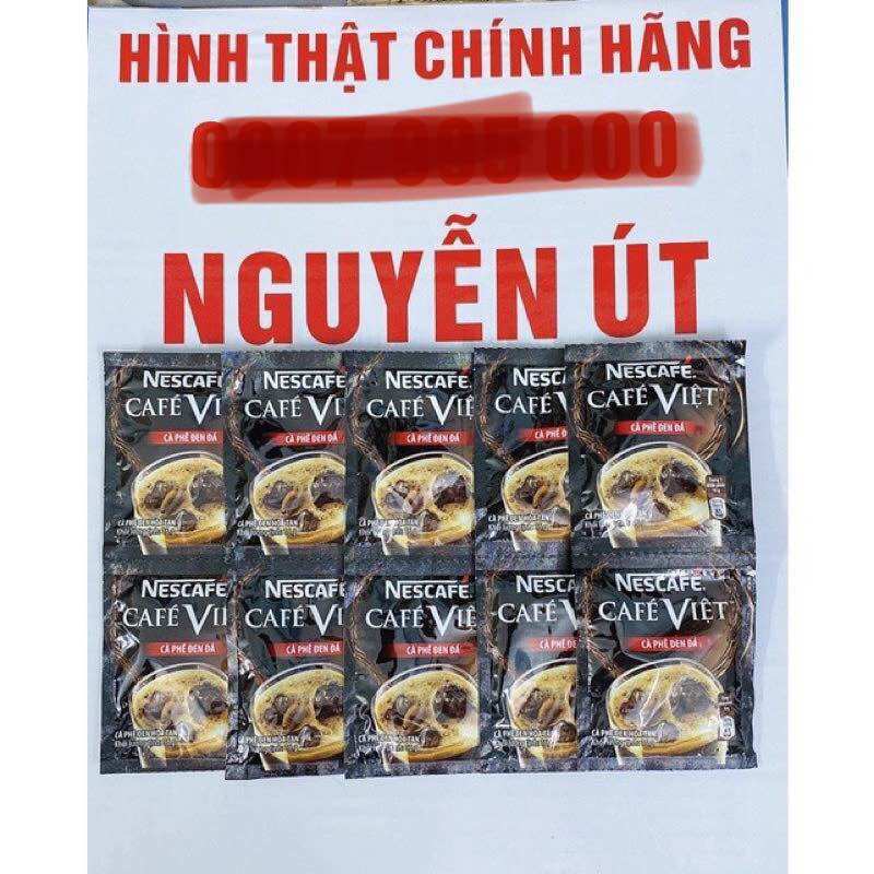 Nescafe cafe việt đen đá dây 10 gói x 16g