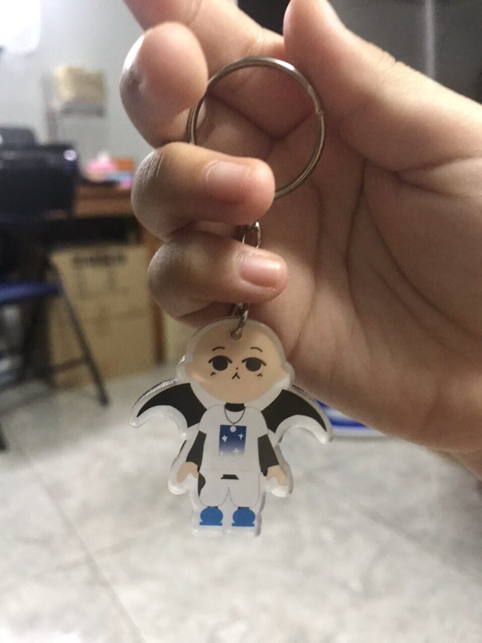 Móc khoá play together nhân vật sếp mậm