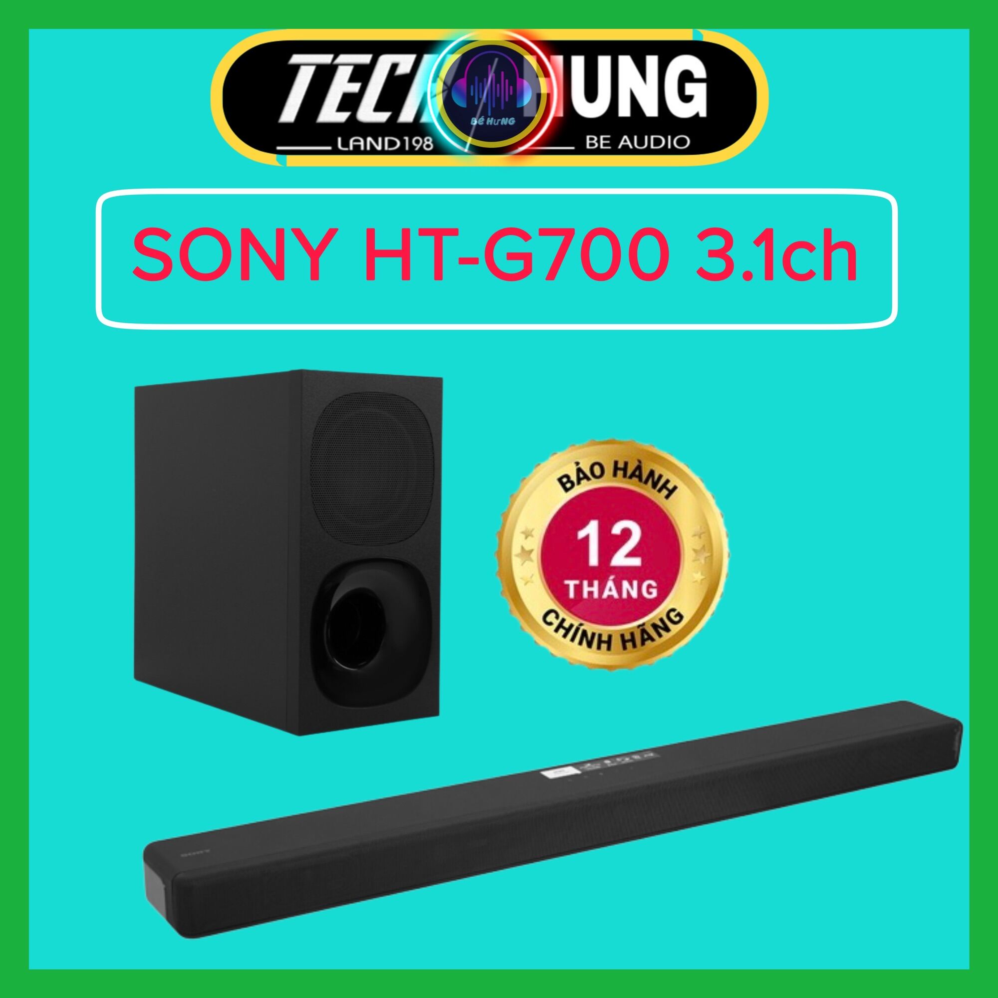 Dàn âm thanh, Loa thanh Sony 3.1 HT- G700 hàng nguyên seal bảo hành 12 tháng, kích hoạt bảo hành điện tử thumbnail