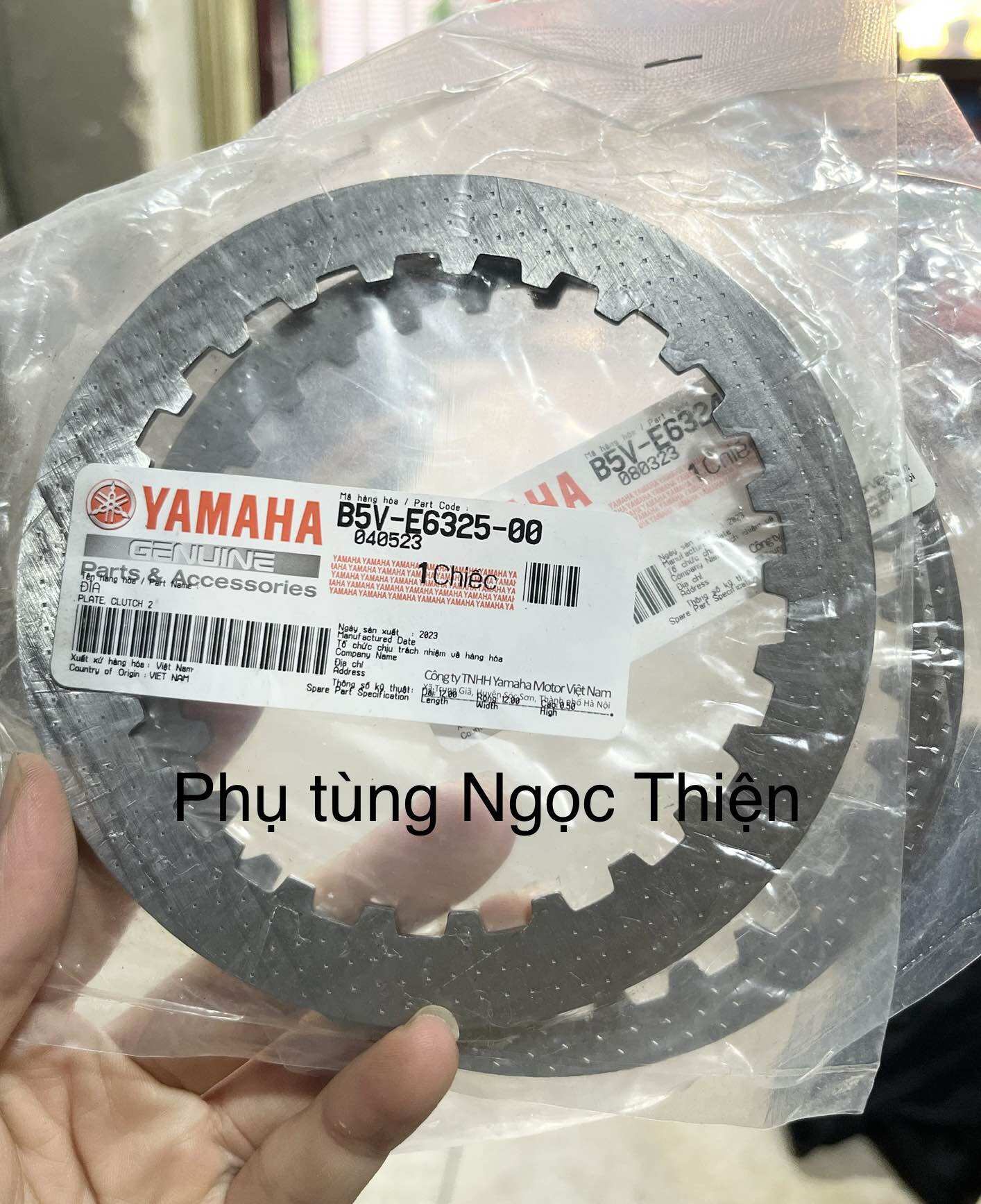 Bộ 2 lá sắt nồi Ex 155 zin chính hãng Yamaha