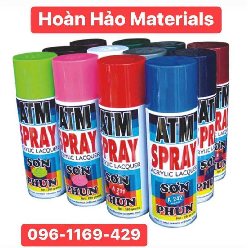 [Chính hãng]Sơn phun,sơn xịt ATM,XIIT
