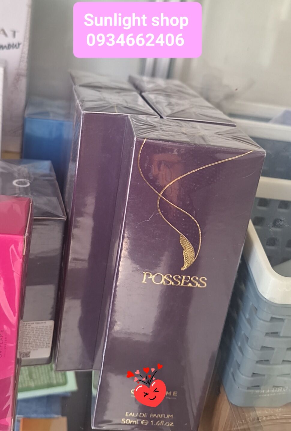Posses 308.86 Eau De Parfume for Women 50ml Date 2/2028- Possess 318.25 Eau De Toilette for Men 75ml