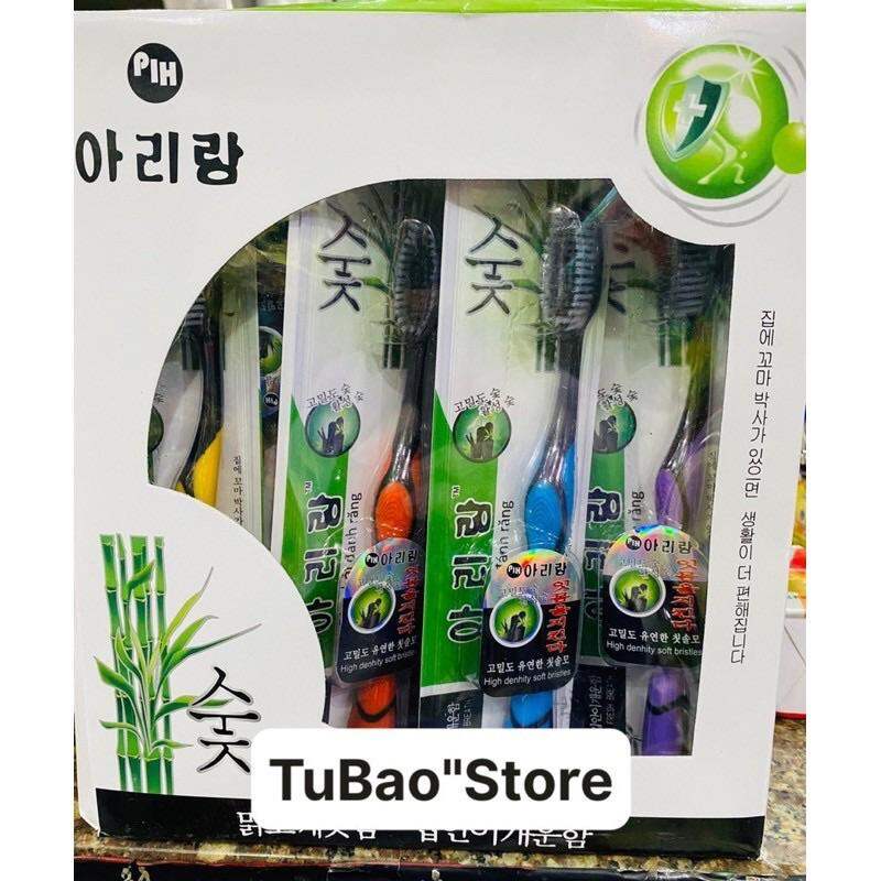 Bàn chải than tre Hàn Quốc