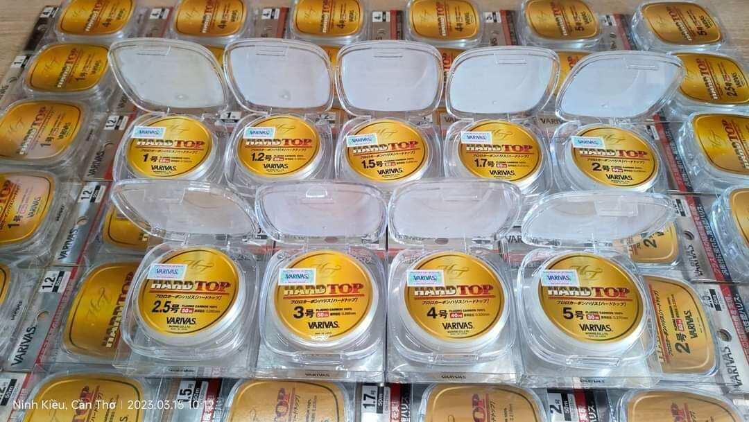 Dây Câu Cá Varivas Hard Top - 50m - FluoroCarbon