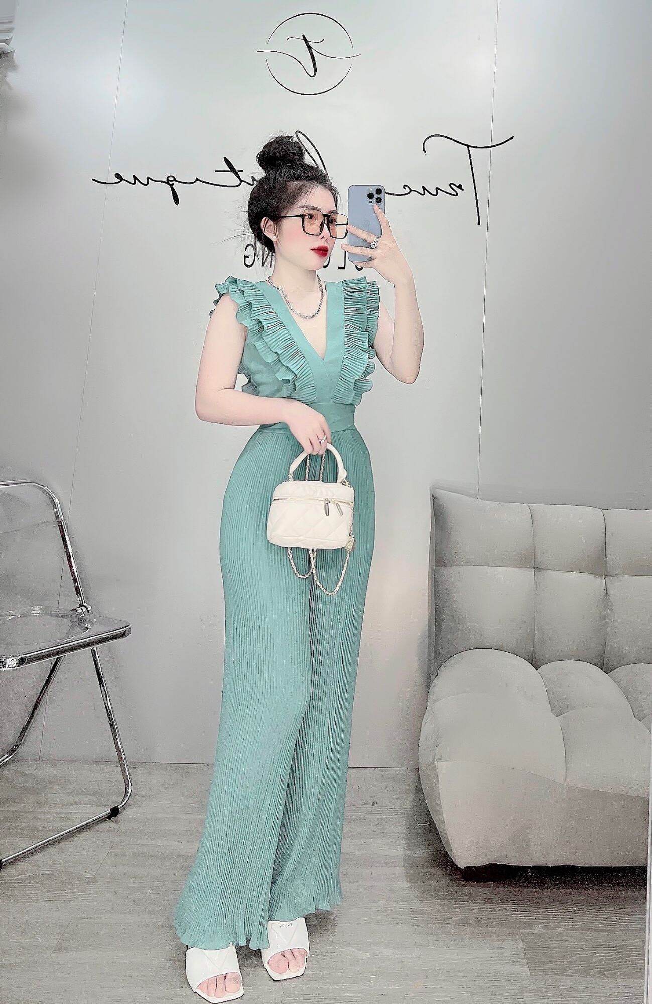 jum dập ly chât vải voan mềm mịn
