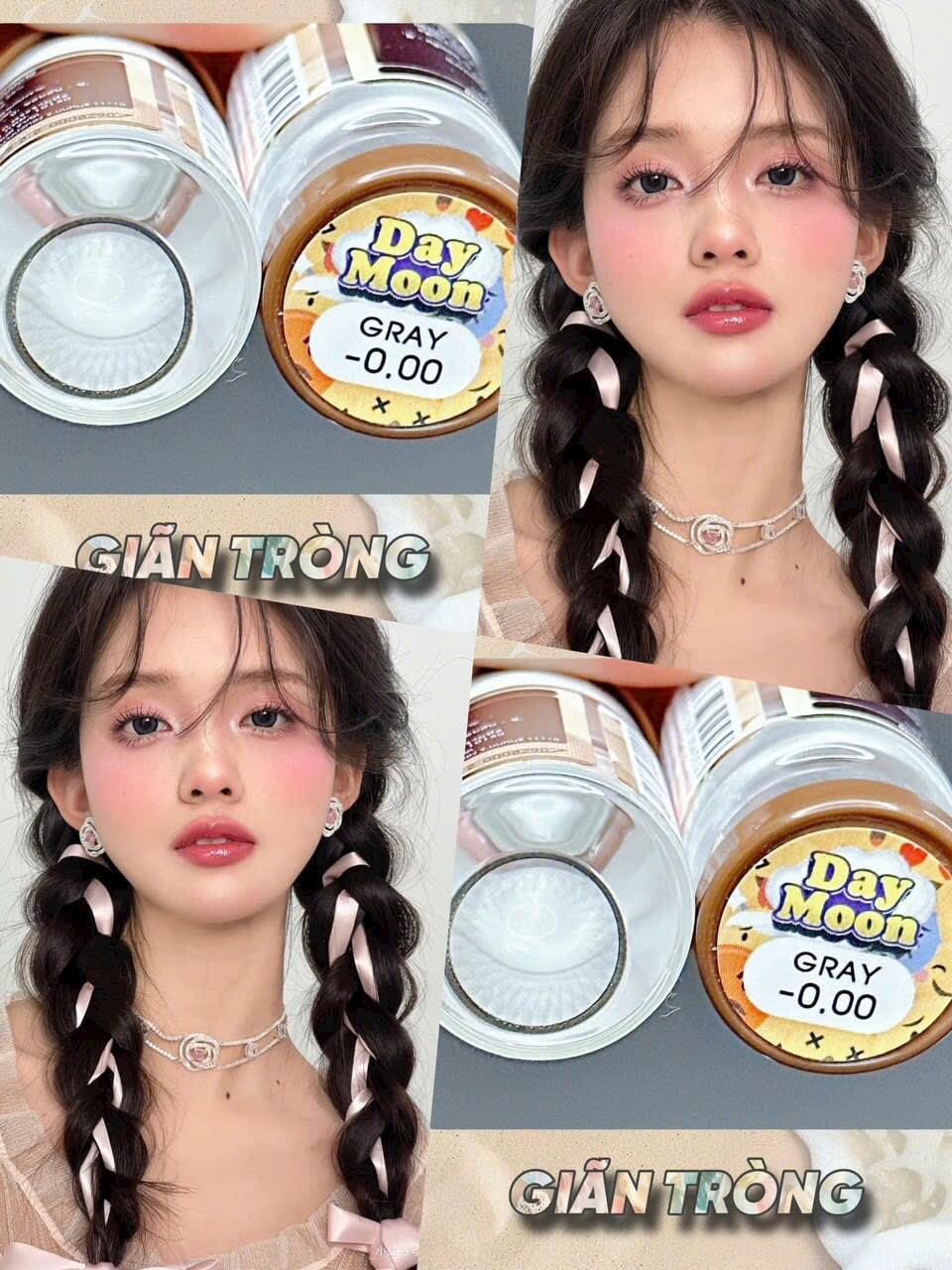 [HOT] 1 Cặp lens Hàn xuất Thái màu đẹp tuyển chọn, HSD 1 năm, dễ đeo không cộm mắt, giúp cửa sổ tâm hồn thêm thu hút, tặng kèm khay đơn lens mắt