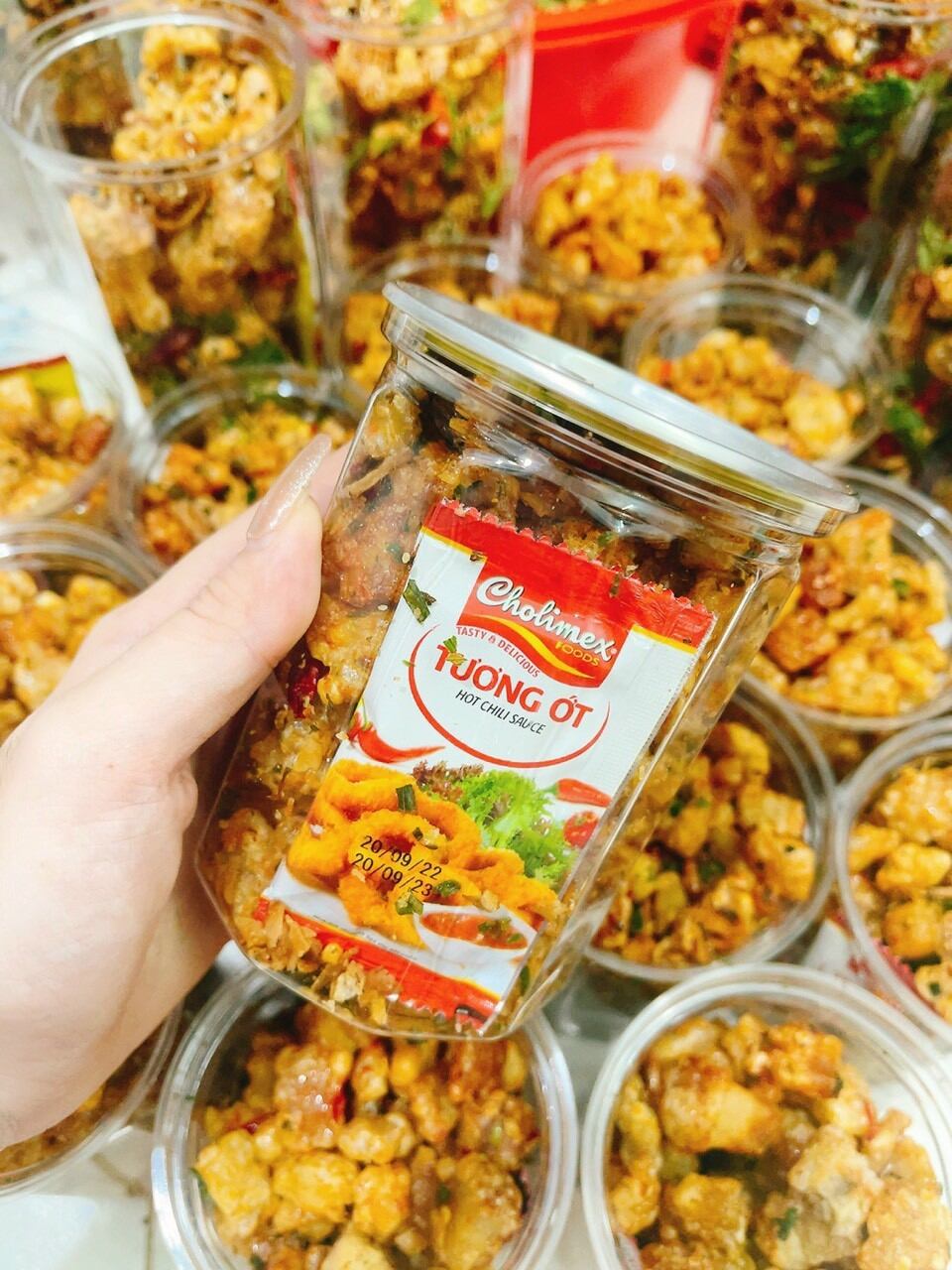 Tóp Mỡ Sấy Mắm Hành Hũ 180g