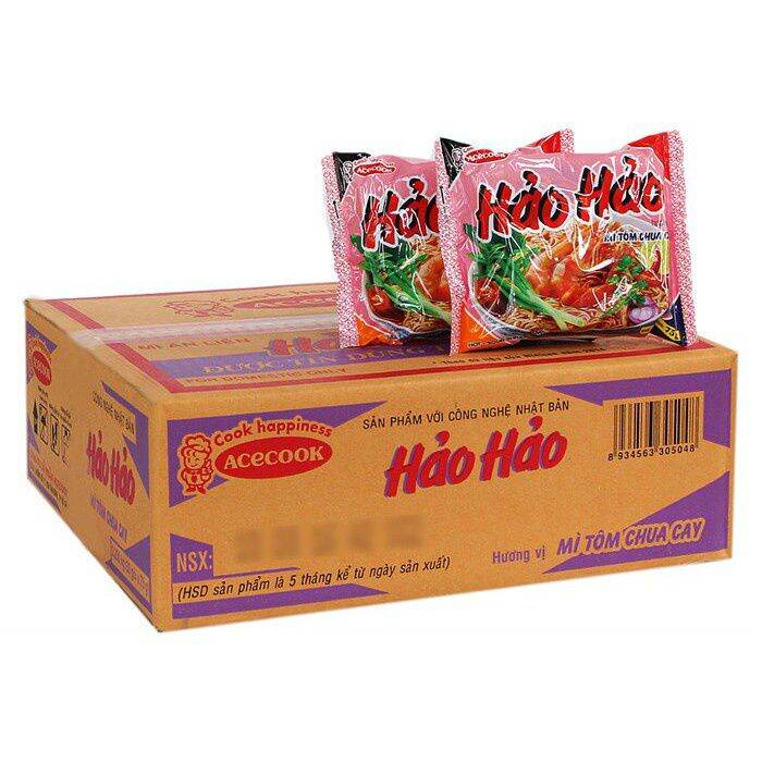 mì tôm hảo hảo thùng 30 gói