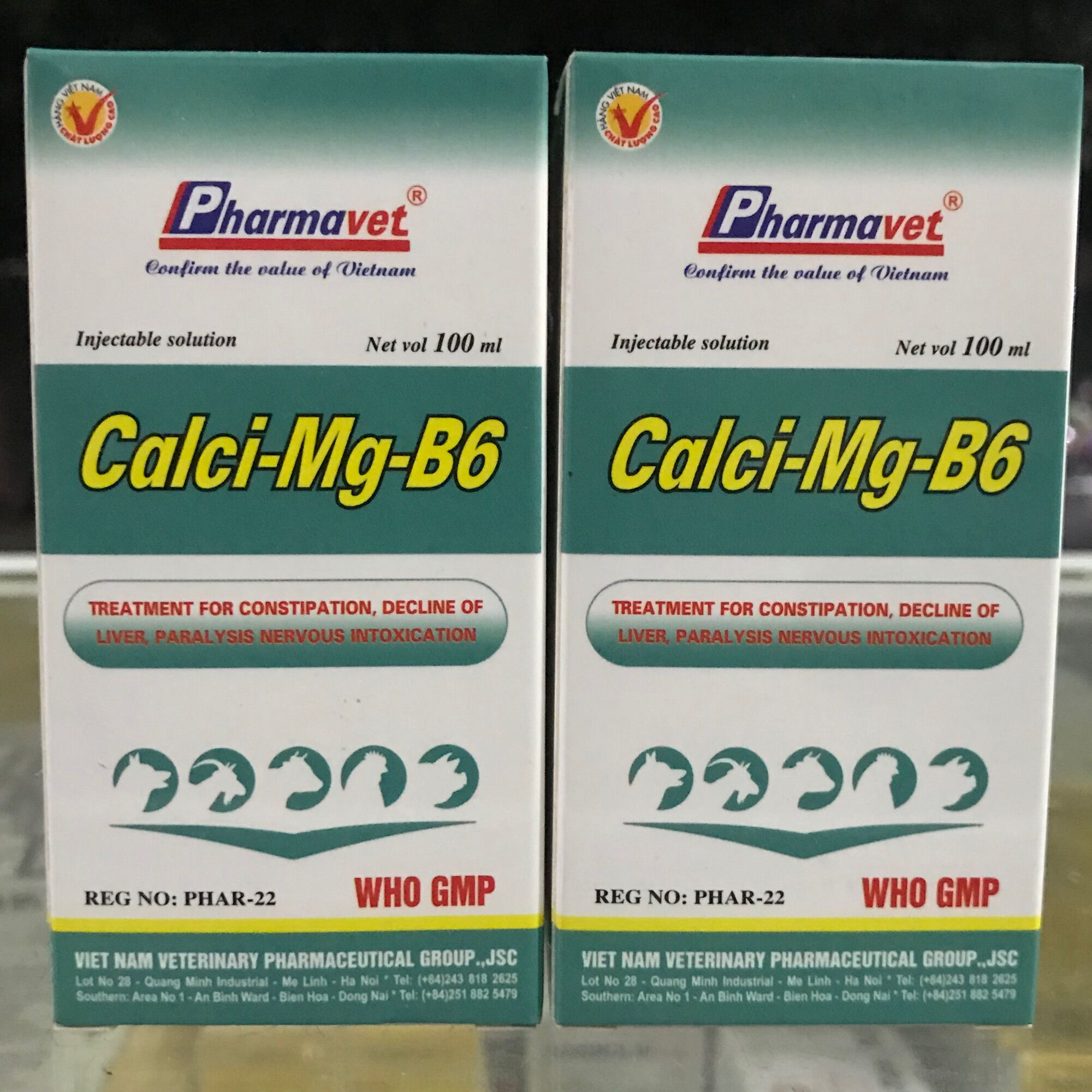 Canxi Mg B6 100ml cho nái sau sinh