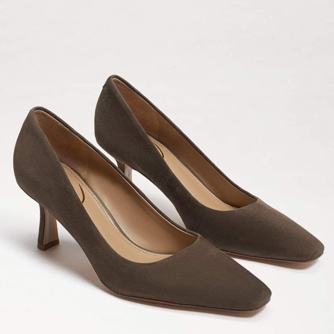 Giày cao gót hiệu Sam Edelman Chuẩn xuất, chất da thật