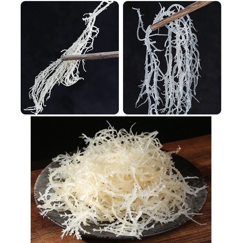1Kg Rong Sụn Trắng ( Rong Biển Trắng khô ) Loại 1