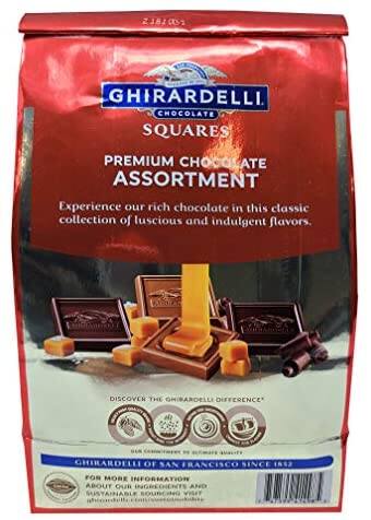Socola cao cấp Ghirardelli Chocolate 4 vị đậm chất 675g