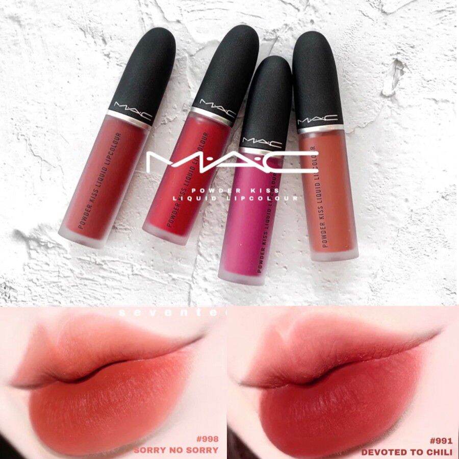 Son Kem Lì Mac991 Powder Kiss Liquid Lipcolour. Hàng Cam Kết Chính Hãngđủ Bill Bao Check Code Check Mã Bill Đầy Đủ