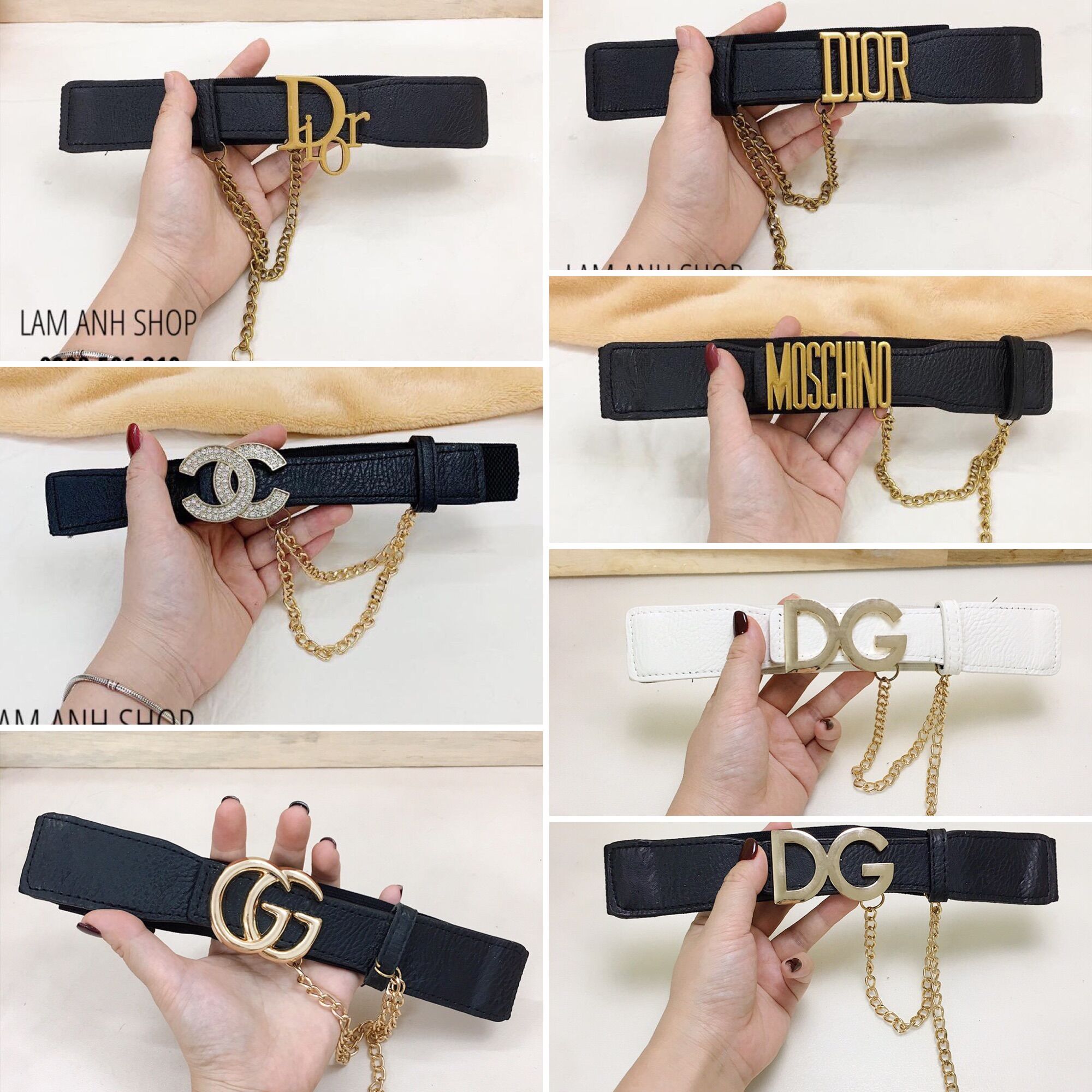 Đai Váy Đủ Hiệu Kèm Xích
