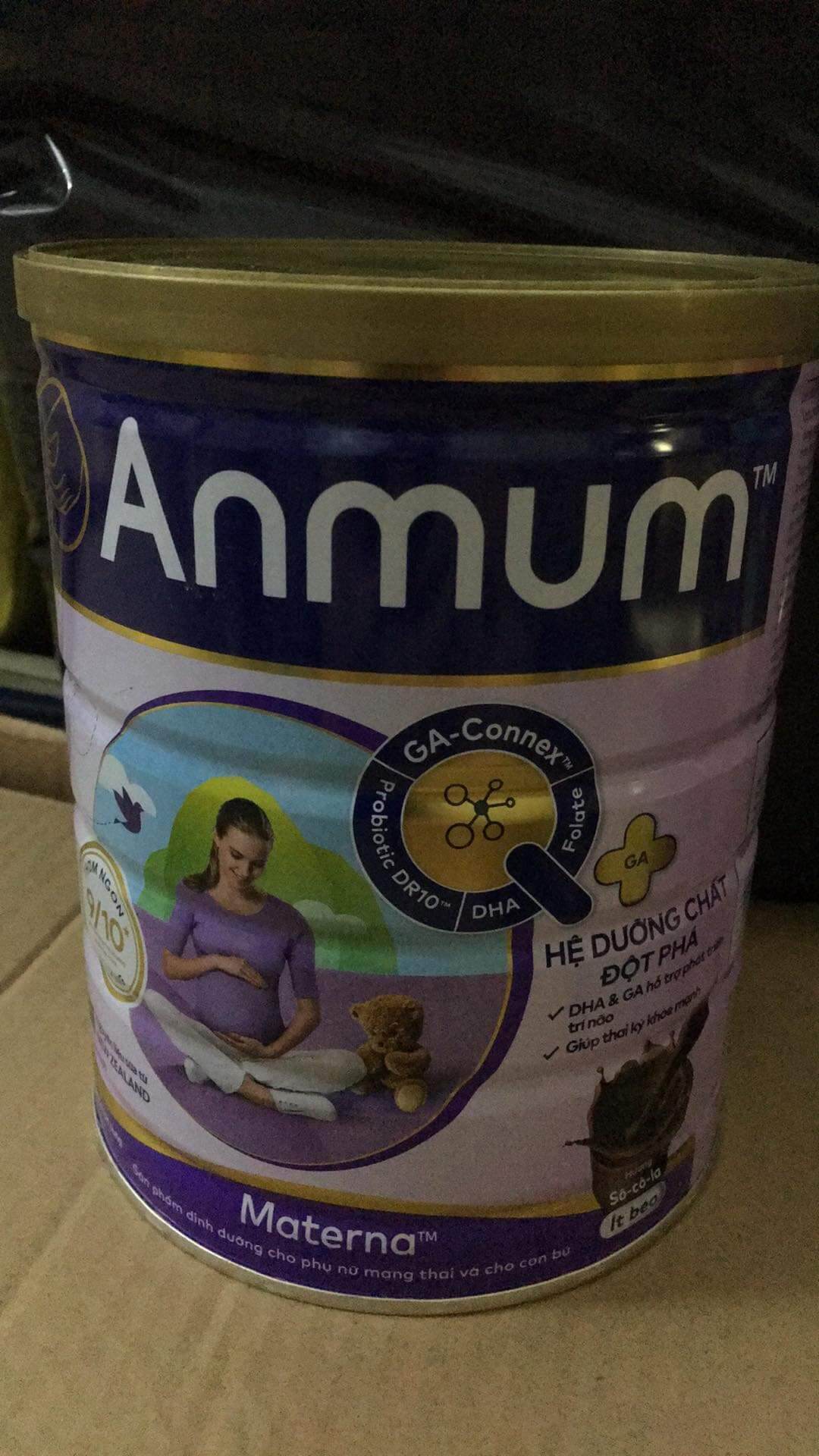 Thanh Lý Sữa Anmum socola 900gr [dành cho bà bầu]