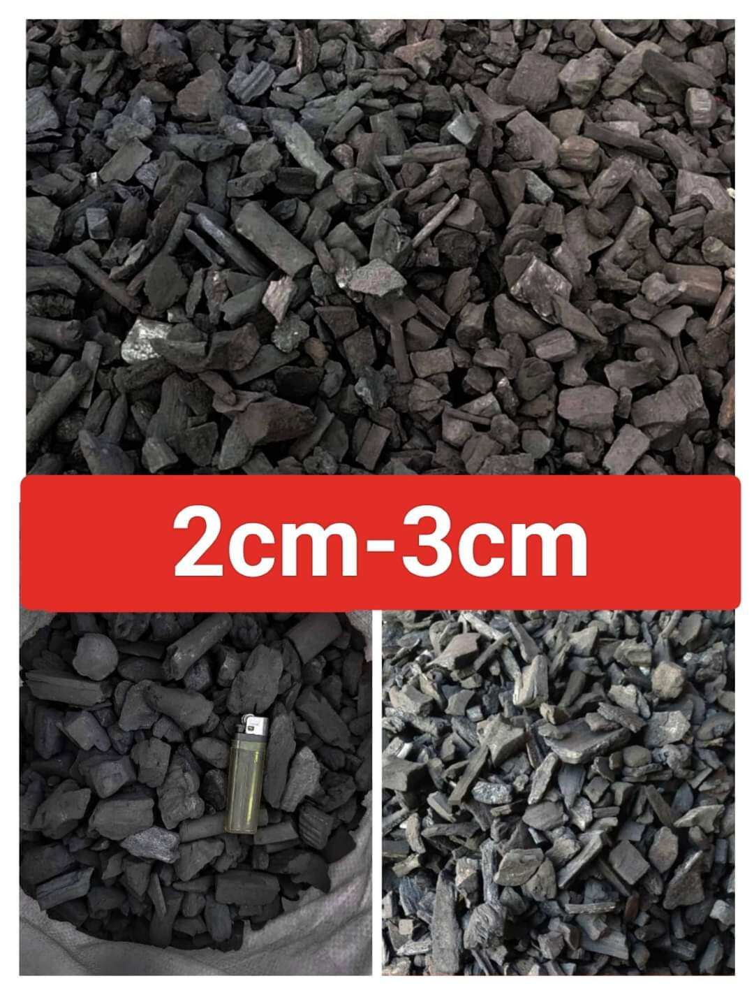 Than củi trồng lan đã qua xử lý size 2-3cm gói 1kg