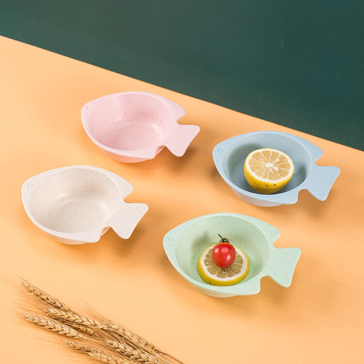 Chén Ăn Ngũ Cốc, Bát Ăn Dặm Cho Bé, Bát Ăn Cơm Canh Hình Con Cá