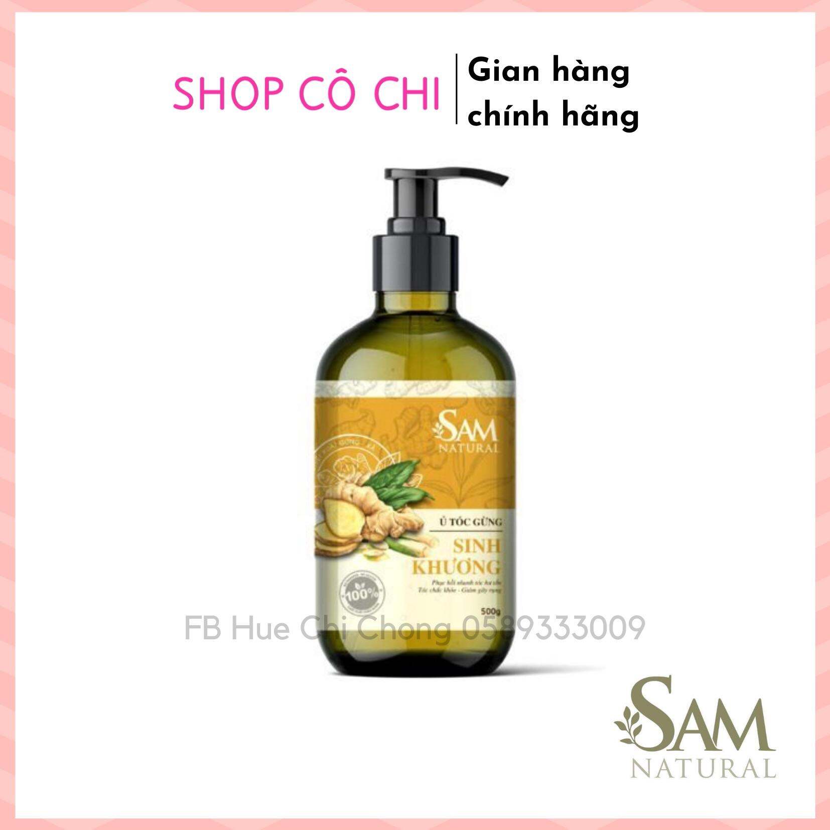 Ủ Tóc Sinh Khương Sam Natural 500ml