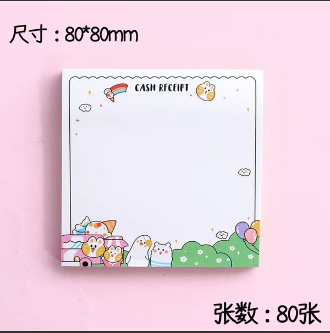 Giấy nhớ,giấy ghi chú,giấy note cute 80 trang