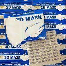 com bô 5 hộp Khẩu trang 3D phượng cát