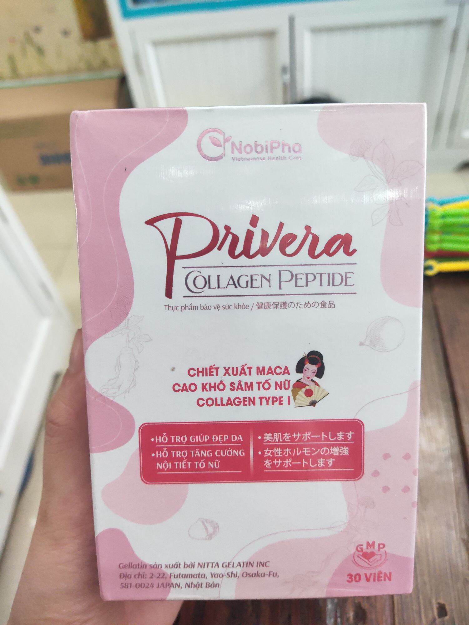 Sử dụng Privera Collagen Peptide