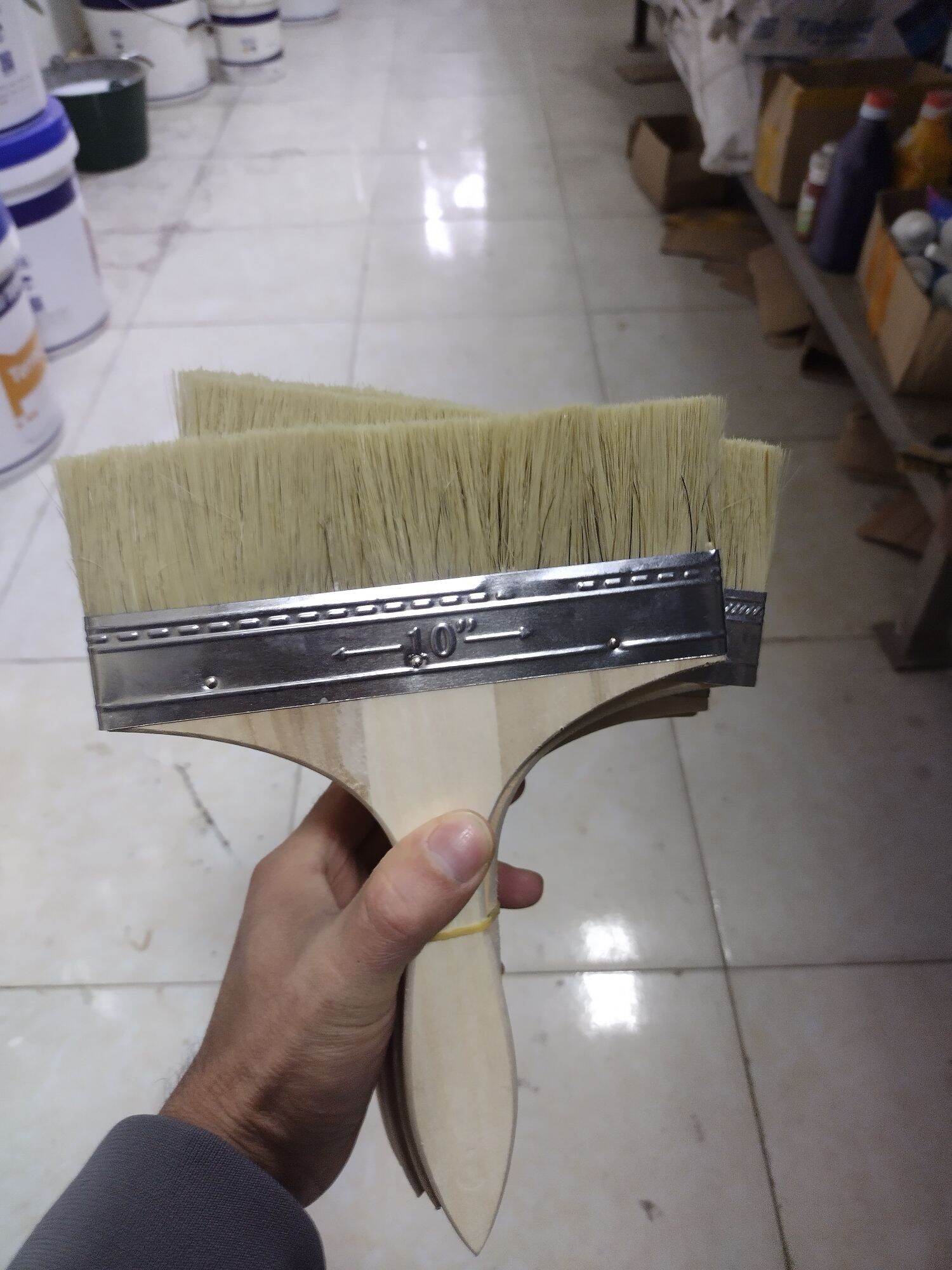Chổi cọ sơn cỡ lớn 7-20cm vệ sinh, làm sơn, quét dọn, tiện lợi