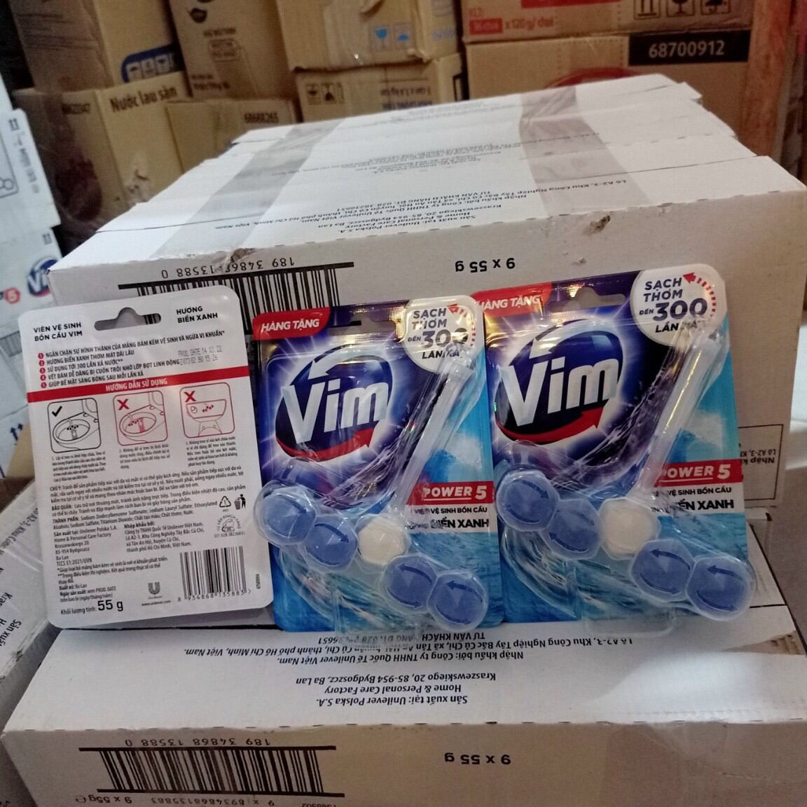 Viên Tẩy Vim & Nước Tẩy Vim 700ml