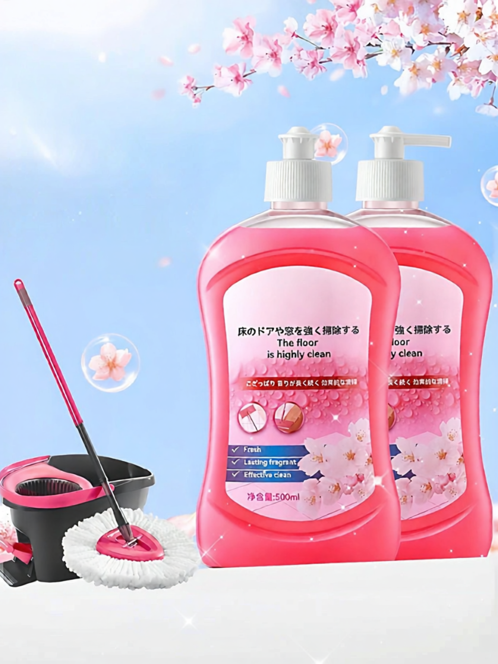 Fragrant and Antibacterial Floor Cleaning Liquid