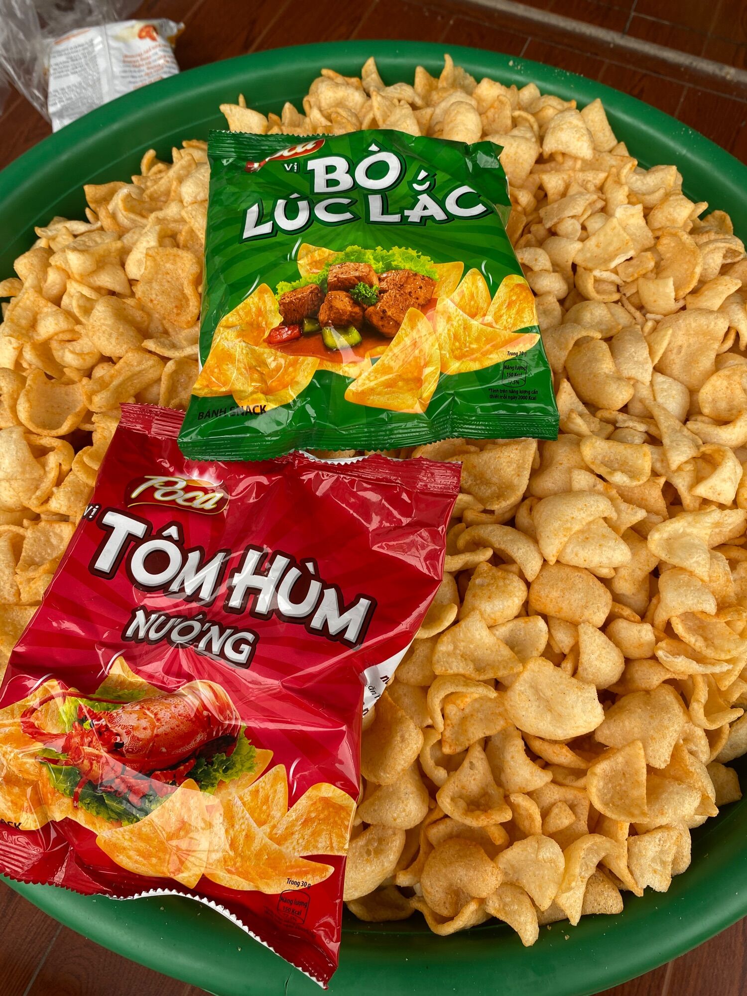 1kg snack tôm hùm nướng, bò lúc lắc