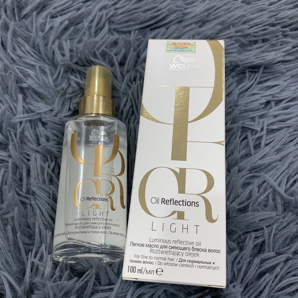 [HCM]TINH DẦU ARGAN DƯỠNG TÓC WELLA OIL REFLECTIONS 100ML