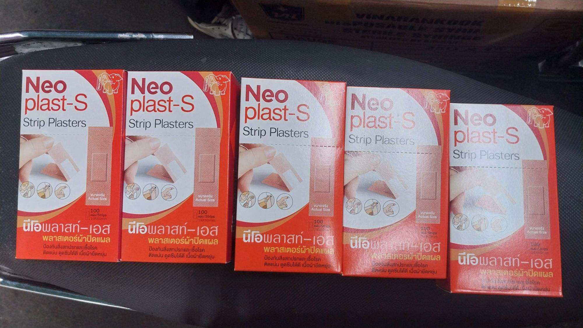 băng keo cá nhân neoplast đỏ con voi